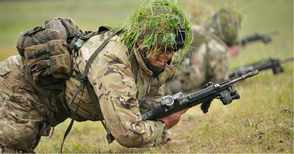 The British are coming! The British are coming! Photo: US Army Visual Information Specialist Gertrud Zach