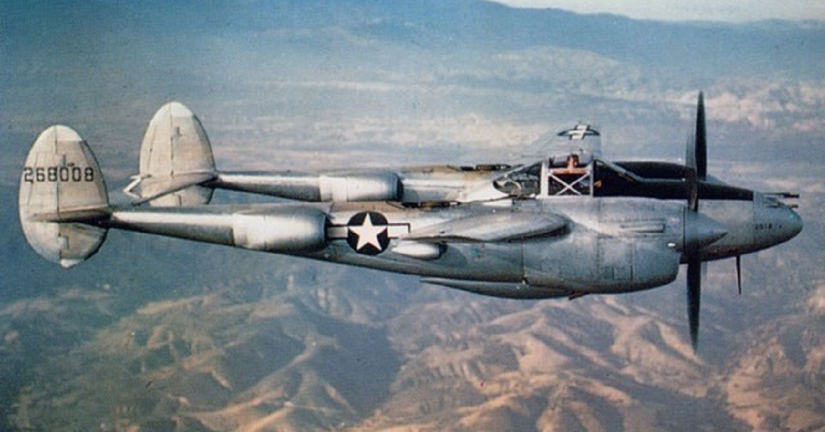 Lockheed P-38 Lightning. (USAF photo)