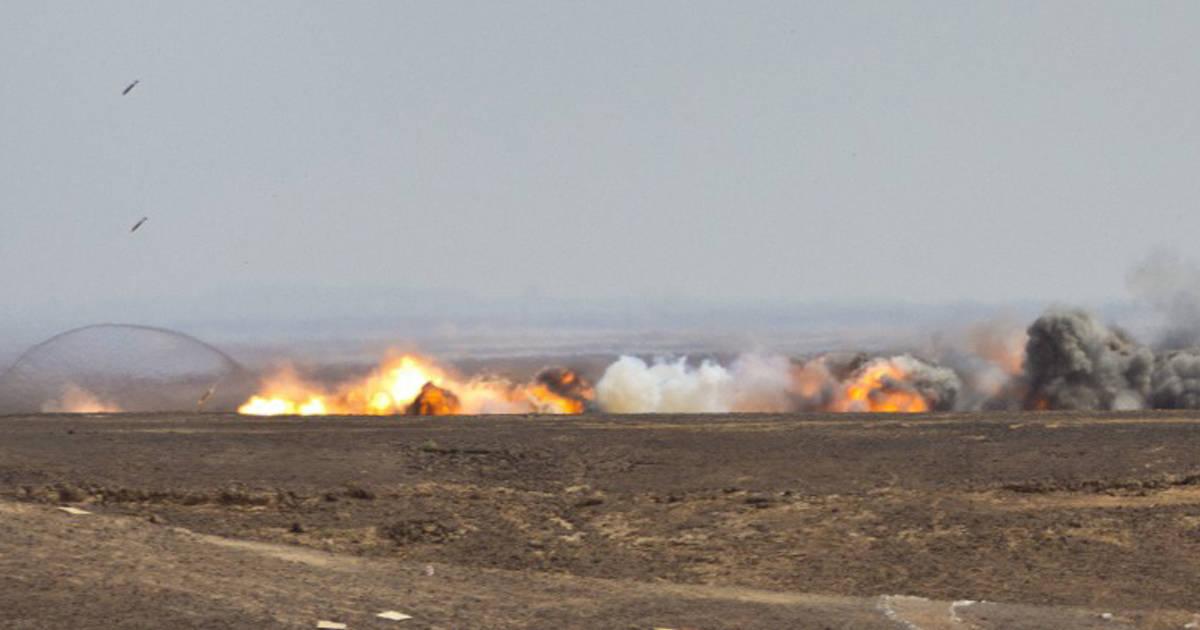 This video shows why carpet bombing is absolutely devastating We Are