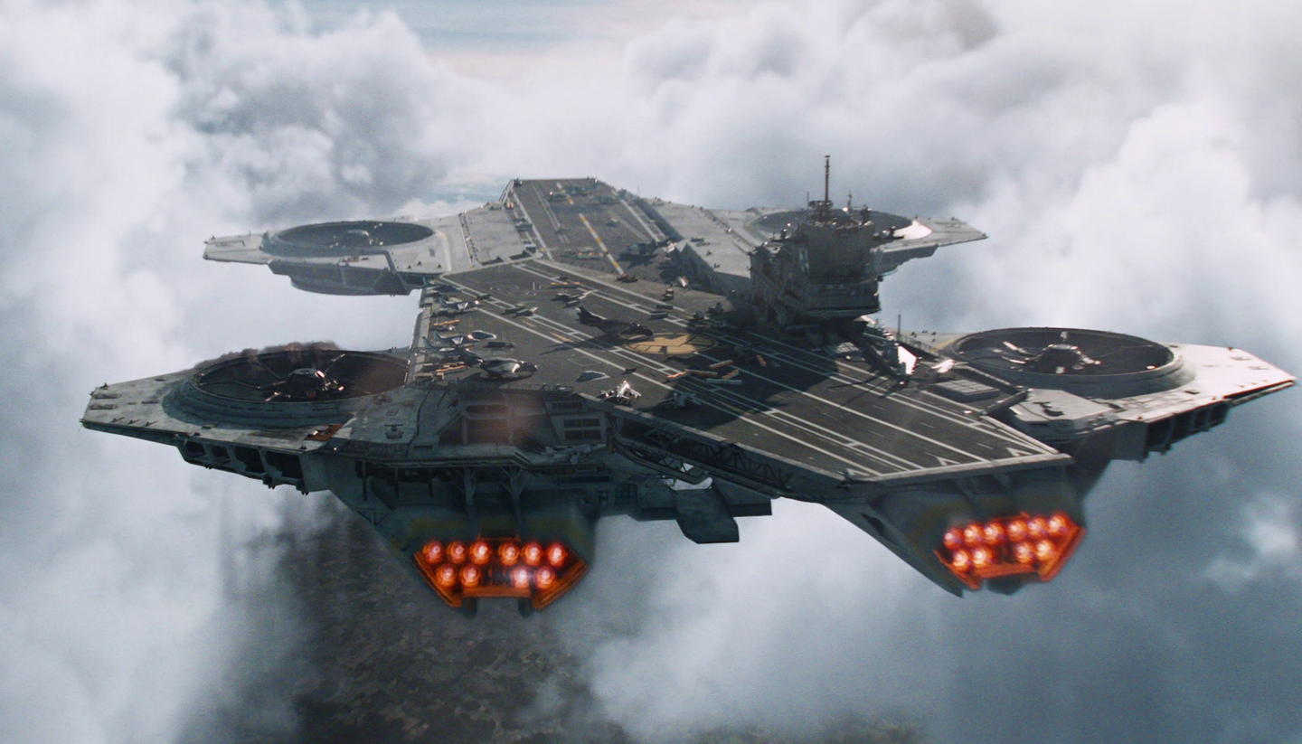 The concept of a flying aircraft carrier isn't as far fetched as it seems. (Walt Disney Television/ Photo via AgentsofShield WIKIA)
