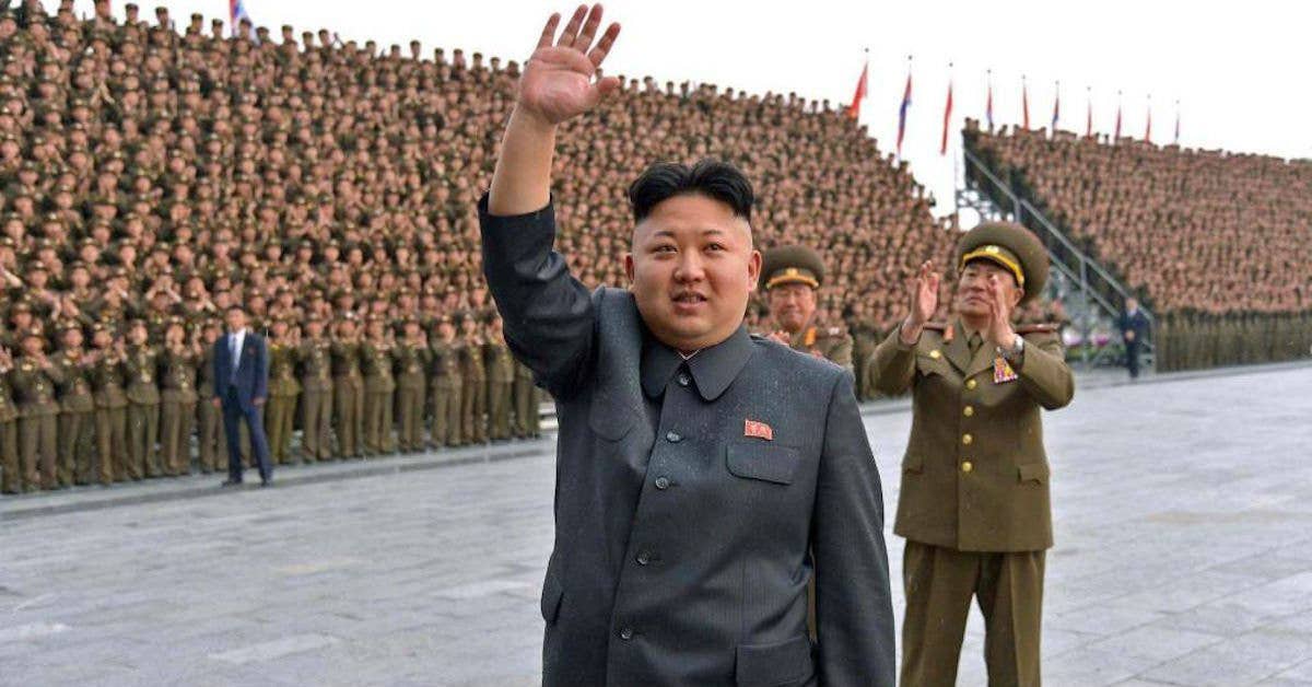 A fake Kim Jong Un greeted North Korea&#8217;s Olympic cheer squad