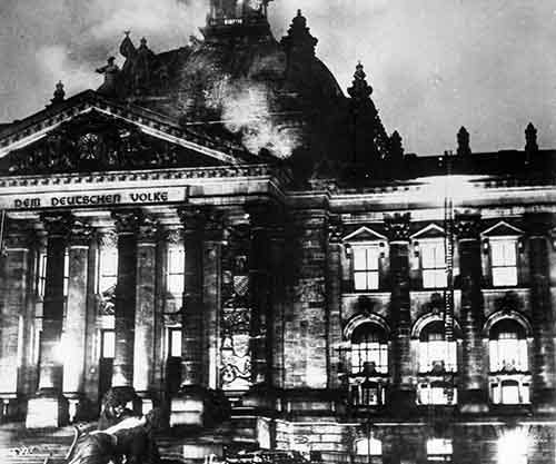 The Reichstag (like everything else) became less relevant once they burned it down.