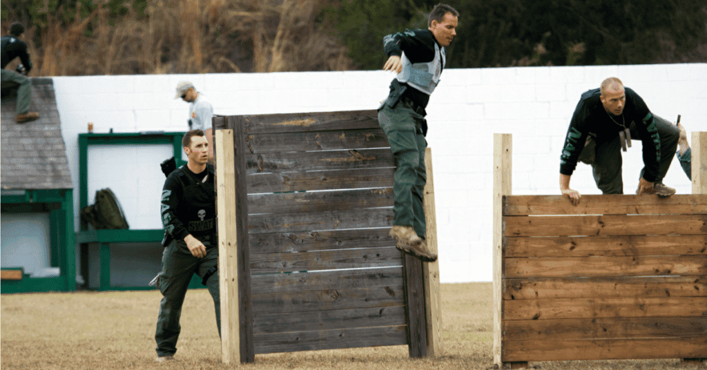 NASA SWAT obstacle course
