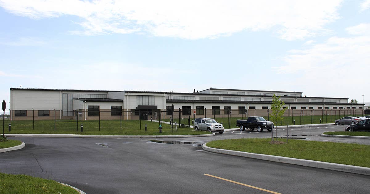 The JPED building on Dover Air Force Base, Del. Army photo by Tim Boyle.