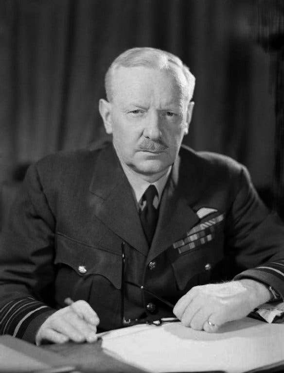 Air Chief Marshal Sir Arthur Harris, who lead Bomber Command from February 1942 to September 1945. His men were given a difficult and ugly job, only to have politicians give them short shrift after the war. (Wikimedia Commons)