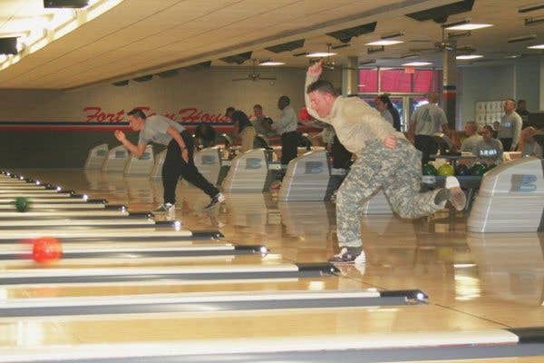 And who doesn't want to enjoy one of the only professional sports that allows you to drink? (Image via Military.com)