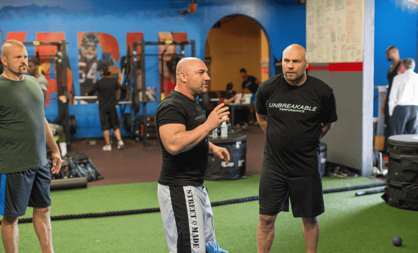 Jay Glazer at the Unbreakable Performance Center in Hollywood, CA. (Source: MVP)