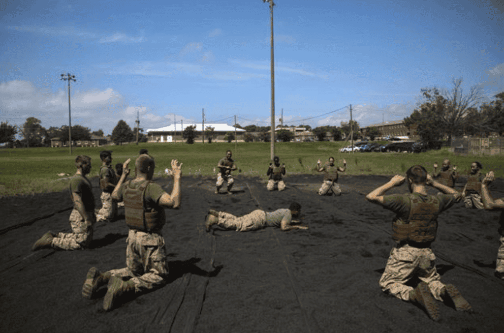marine corps training