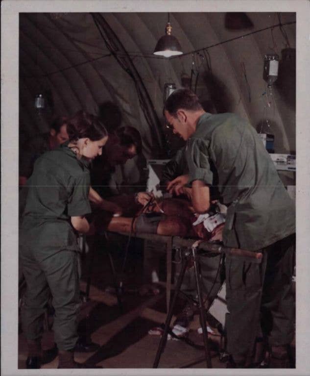 Vietnam field hospital staff