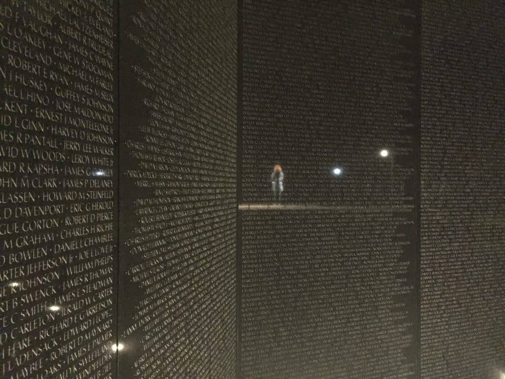 Thousands volunteer to read all 58,318 names at Vietnam Veterans Memorial