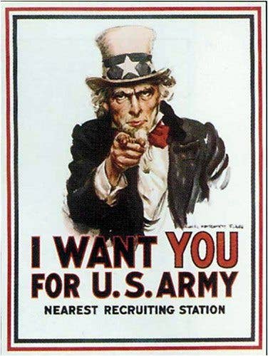 i want you us army slogans