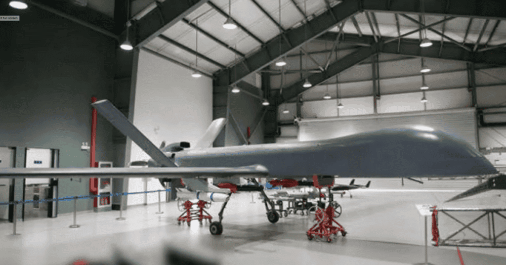 China shows off its newest drone in a Youtube video. (Image YouTube screengrab)