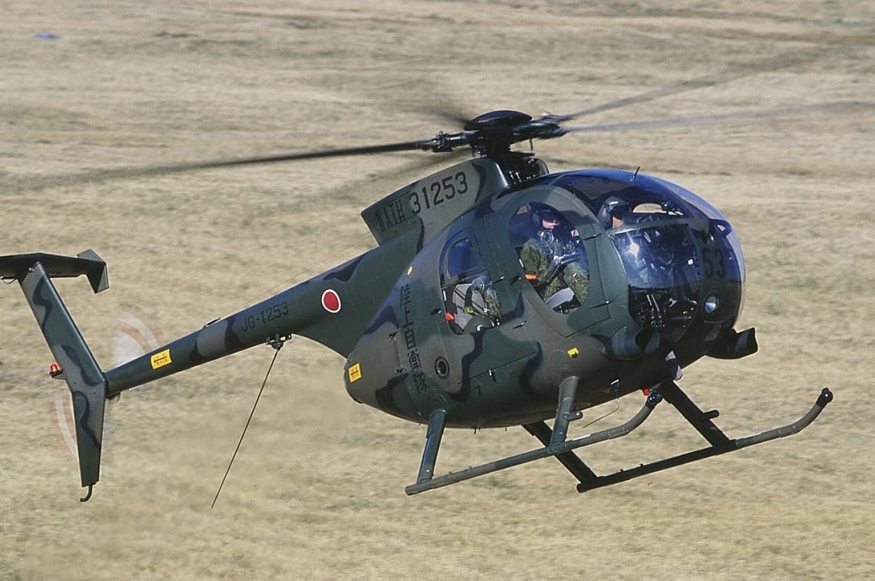 OH-6D with the Japanese Ground Self-Defense Force. (JGSDF photo)