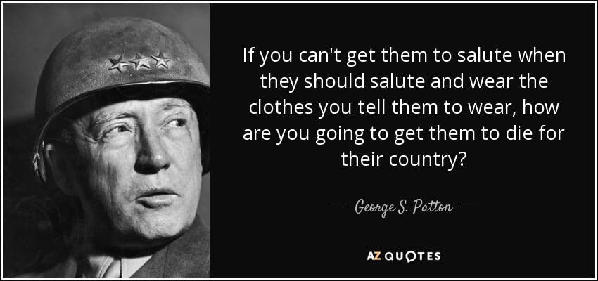 patton did not support toxic leadership army
