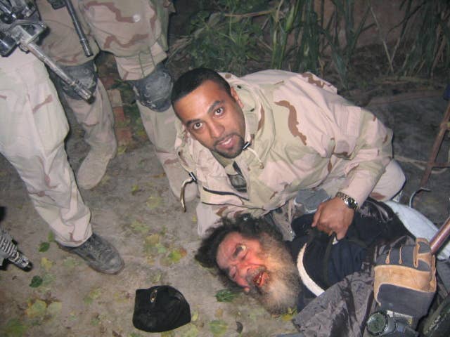 Capture of Saddam Hussein (Image via Wikicommons)