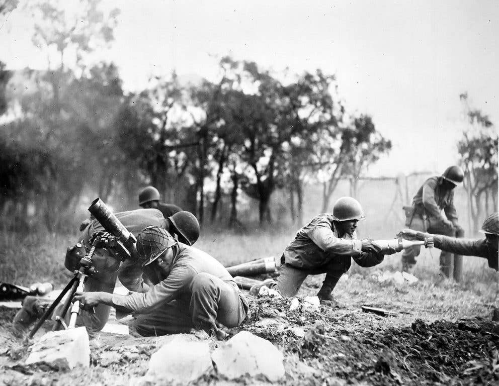african-american troops fighting in italy
