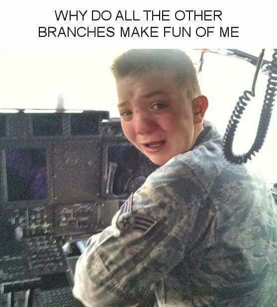 Let's be honest, he looks Air Force.