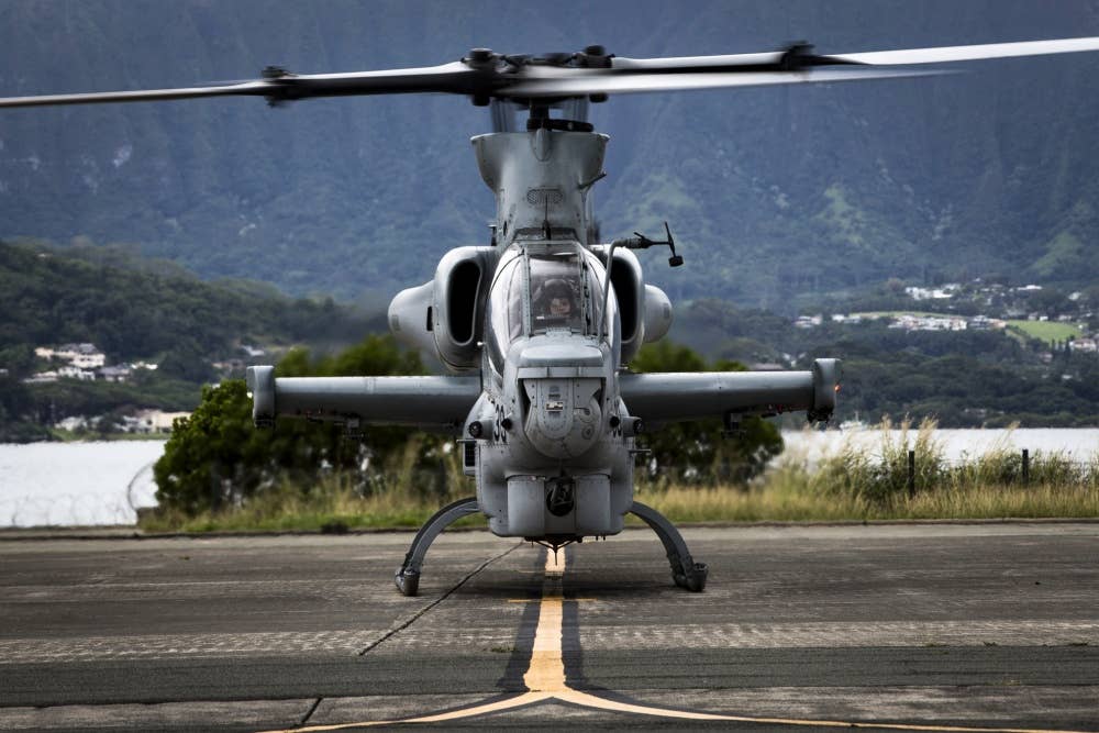 An AH-1Z Viper helicopter. (U.S. Marine Corps Photo by Sgt. Alex Kouns)
