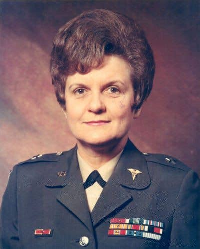 Brigadier General Anna Mae Hays. (U.S Army)