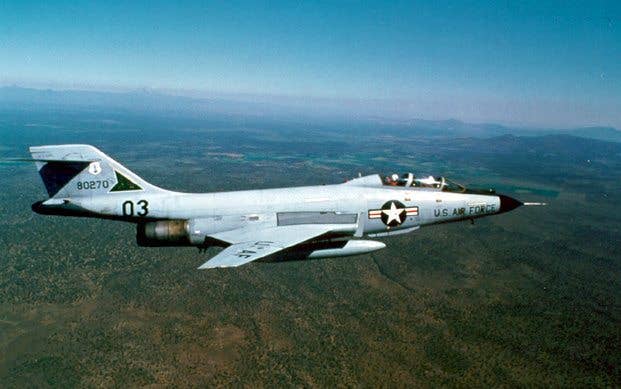 A McDonnell F-101B Voodoo. (USAF photo)