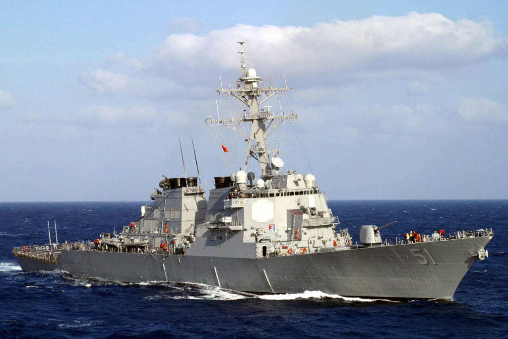 A DDG 51 destroyer, which was bought instead of the CG(X). | U.S. Navy photo by Journalist 2nd Class Patrick Reilly