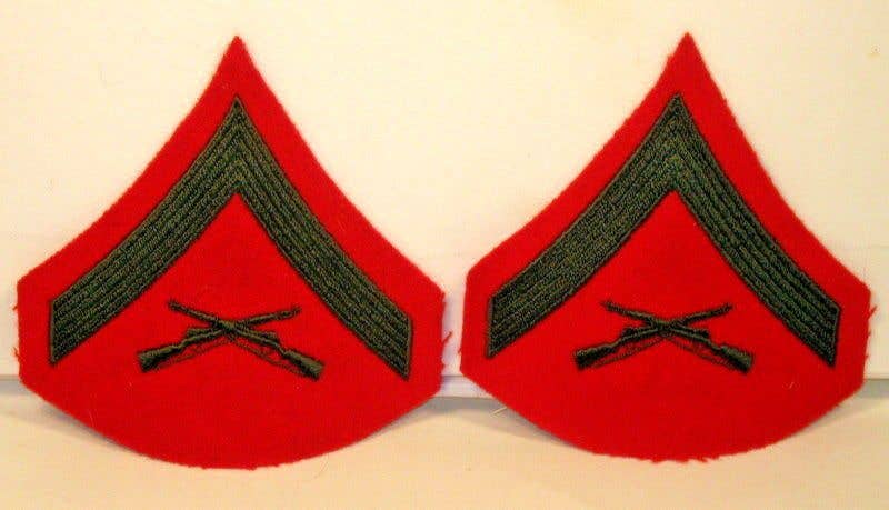 lance corporal insignia best rank in the Marines