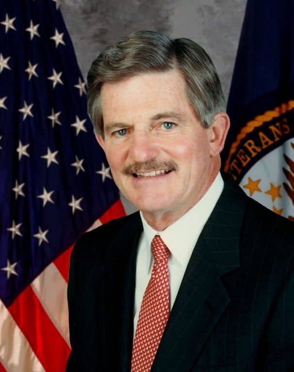 Jim Nicholson, Secretary of Veterans Affairs. (Wikipedia)