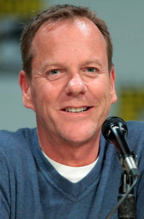 Kiefer Sutherland plays President Tom Kirkman, who finds himself unceremoniously dumped into the Oval Office as the Designated Survivor. (Wikipedia)