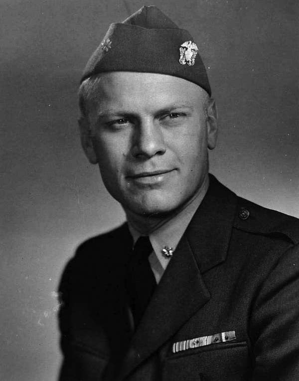 Lt. Cmdr. Gerald R. Ford. (Gerald Ford Presidential Library and Museum.)