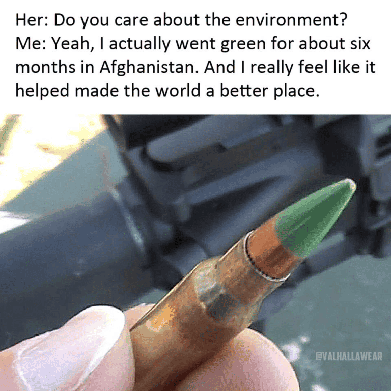 It's kind of like driving a Prius. Only it isn't. (Meme via Dysfunctional Veterans)