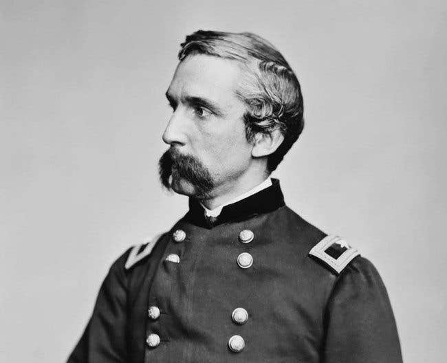 He came to the Army by way of a career as an educator, so it's no surprise that Chamberlain cold schooled his fellow officers in 'Stache 101 during his days as a Union general.