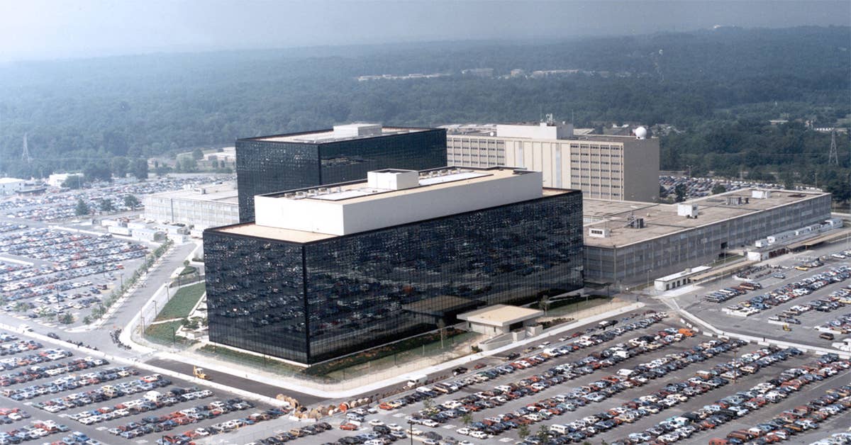 An aerial view of the National Security Agency (Image NSA)
