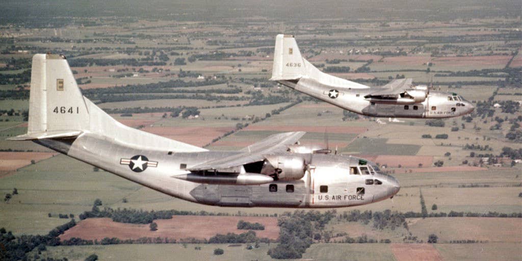 The C-123 Provider was too big for some re-supply missions. (Image from Wikimedia Commons)