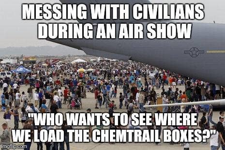 Knowing our luck, they would make the paratroops sit on the boxes, even when they leak.