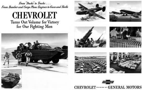 wwii facts about chevrolet