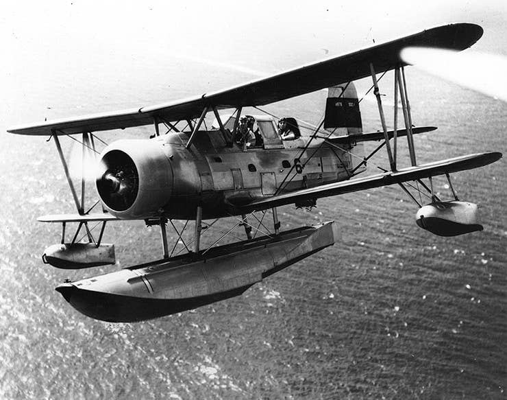 biplane used to rescue paratrooper