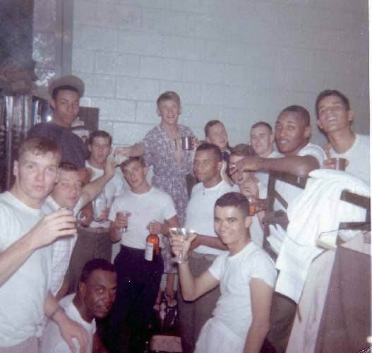 Marines barracks party in 1967.