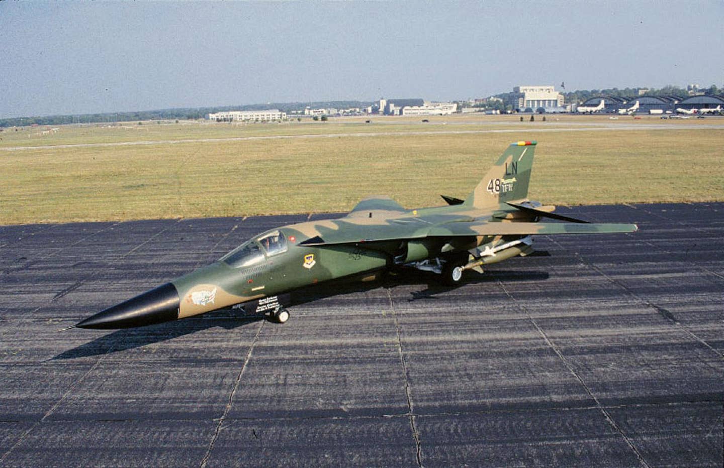 General Dynamics F-111F at the National Museum of the United States Air Force. (U.S. Air Force photo)