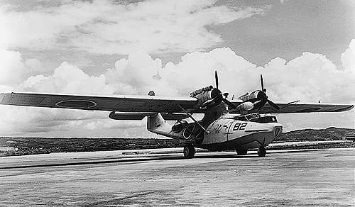 A PBY Catalina in service with the Japanese Maritime Self-Defense Force. (Photo from Wikimedia Commons)