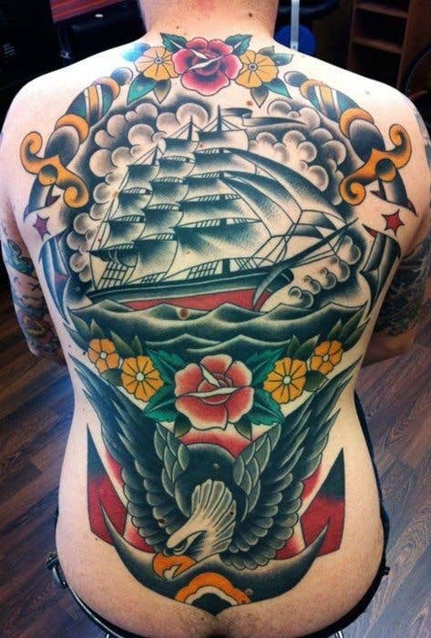 set sail american tattoo
