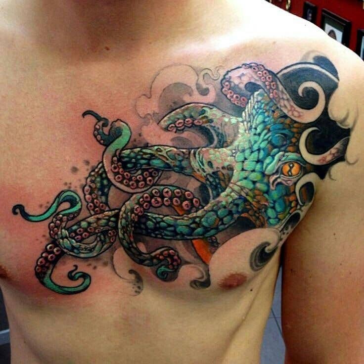 octopus navy tattoo