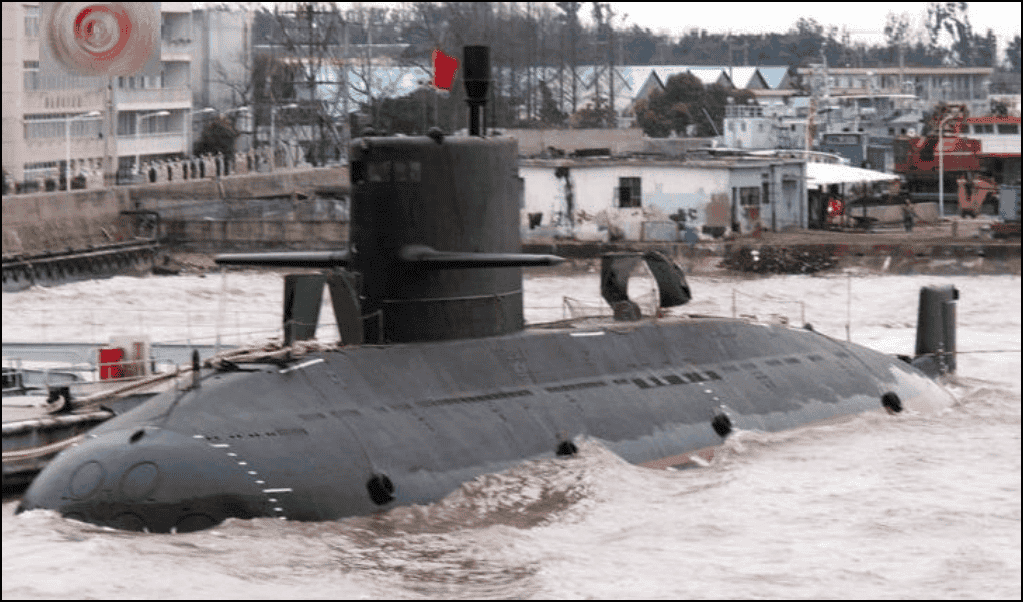 China's Yuan-class attack submarine. | Congressional Research Service
