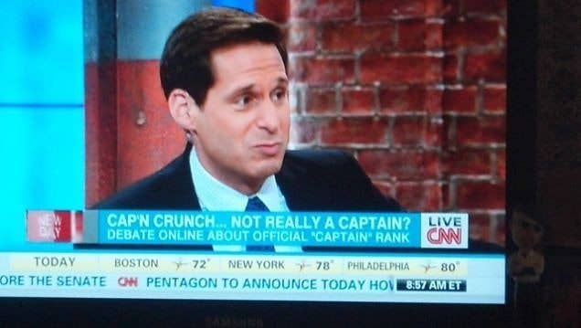 cap'n crunch not really a captain