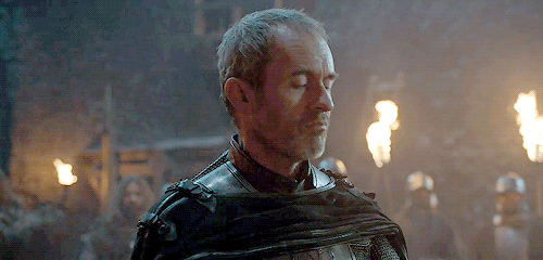 Stannis has never been good at showing emotion. Or leadership ability. Or fatherhood. Or anything, really.