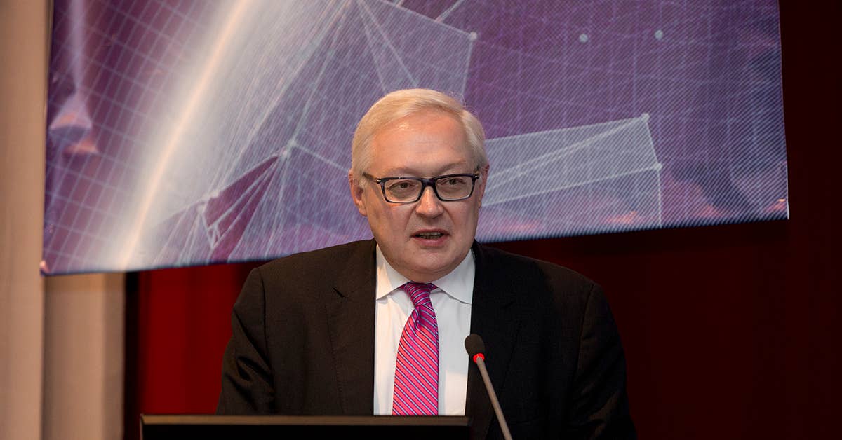 Deputy Foreign Minister Sergei Ryabkov. (Photo from Flickr user Moscow CTBTO Youth Group Conference. Cropped to fit)