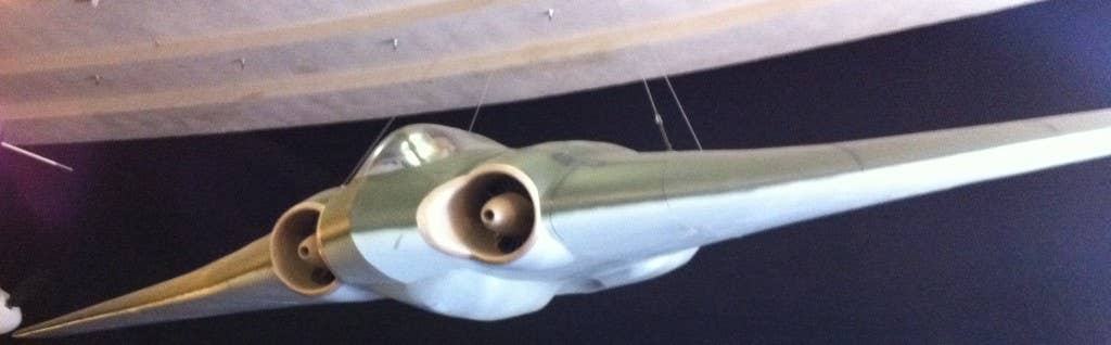 Model of the Hoerten Ho 229 bomber at the San Diego Air and Space Museum. Photo: Wikipedia/Toeknee25