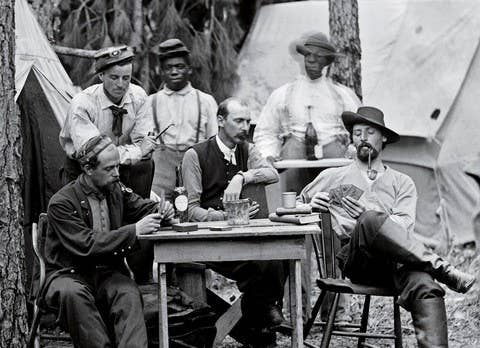 A brief history of US troops playing cards &#8211; and a magician&#8217;s trick honoring veterans