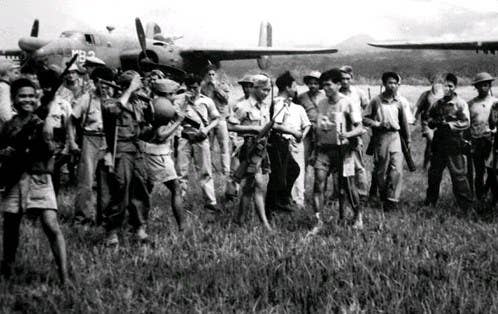 Filipino guerrillas worked with the U.S. Marine Corps across the Pacific during WWII. (Photo: U.S. Marine Corps)