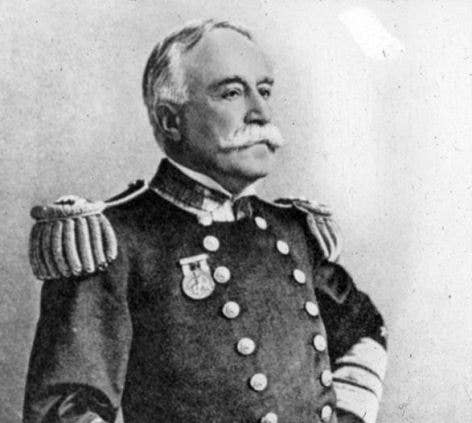 Admiral George Dewey, who led the defeat the Spanish at Manila Bay. (U.S. Navy photo courtesy of Naval History and Heritage Command)