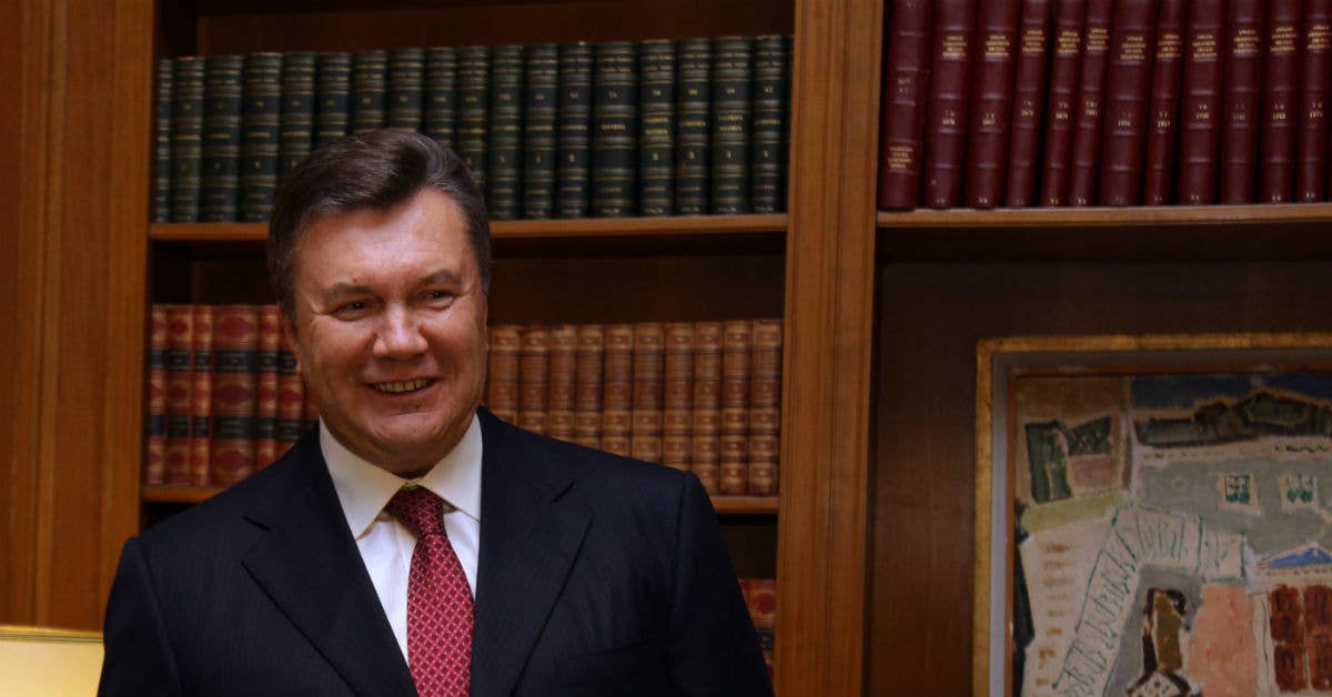 Former Ukrainian President Viktor Yanukovych. Photo from Wikimedia Commons.